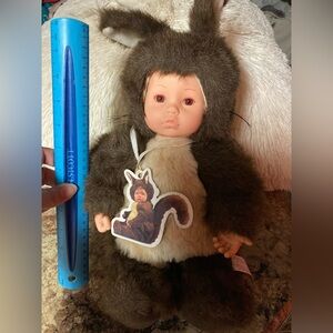 Vintage Geddes Baby Squirrel Doll | 1998